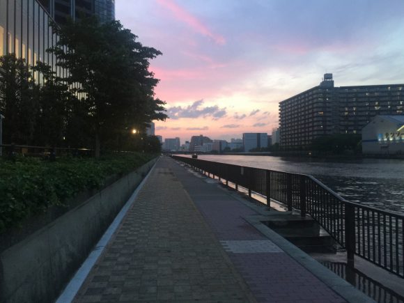 輪行で豊洲エリアをランガンや、帰りに月島でもんじゃを食すなど