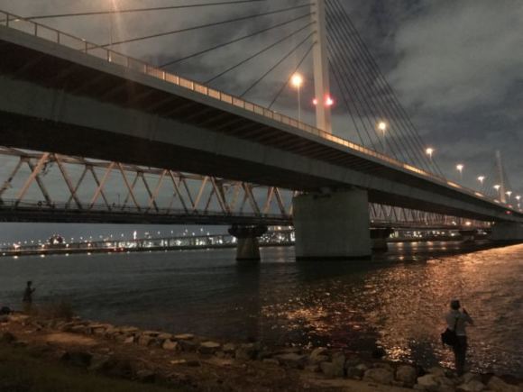 秋の荒川河口域シーバス開幕してるようでした